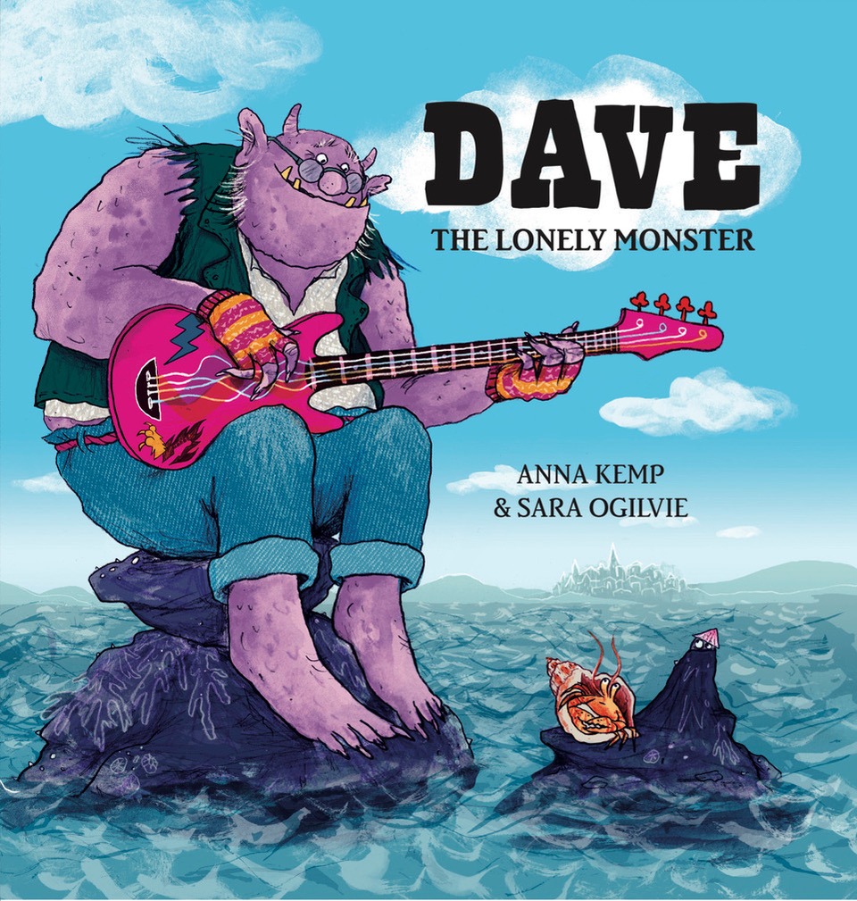 Dave illustrated book cover